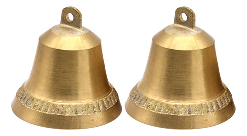 Accesorios Colgantes De Cascabeles De Bronce, 2 Piezas