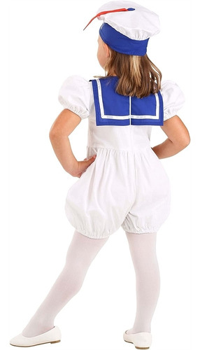 Disfraz Mr. Stay Puft Para Niños Pequeños Tamaño:2t