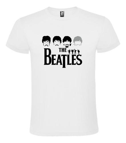 Camiseta Con Logotipo De The Beatles