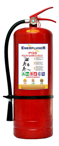Extintor Tipo Pqs 6 Kg 75% Abc Nacional Certificado