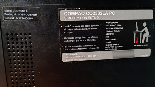 Pc De Escritorio Pequeña Compacta Y Ligera (Usado)