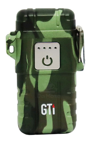 Isqueiro De Plasma Gti Camuflado Militar