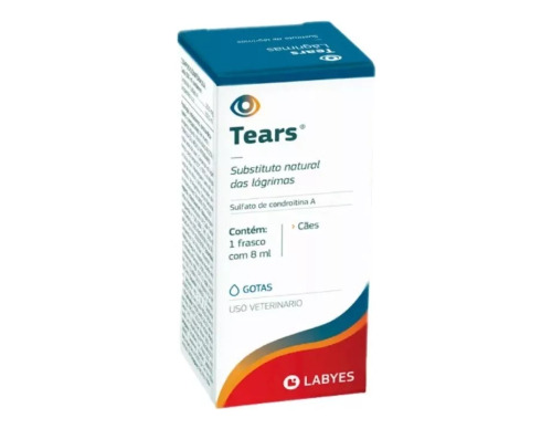 Tears Labyes 8ml Colírio P/ Cachorro Substituto De Lágrimas