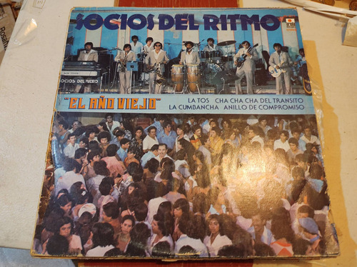 Los Socios Del Ritmo El Año Viejo Vinyl,lp,acetato 