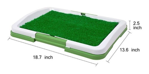 Tapete Grama Artificial Para Perros Cachorros 47 Cm