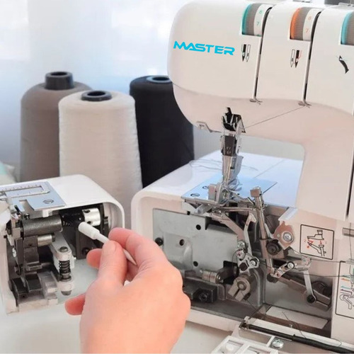 Maquina Overlock 4 Hilos Profesional Reforzado