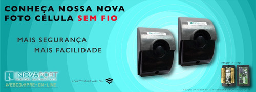 Fotocélula Inovaporte Gg-port Sem Fio Para Portão Automático