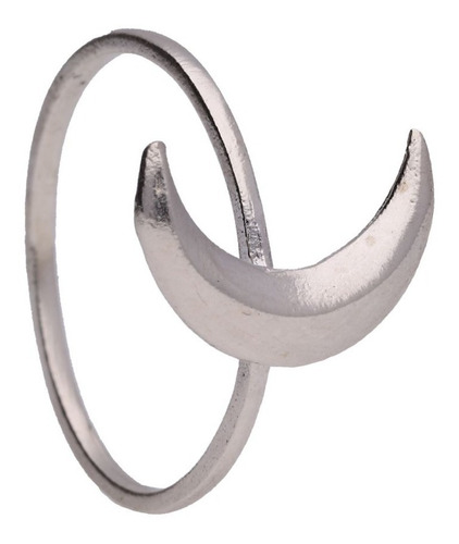 Imagen 1 de 1 de Anillo Gayatri Joyeria Artesanal Luna De Plata P1254064