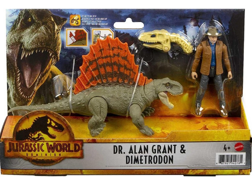 Jurassic World Dominion Dr. Alan Grant & Dimetrodon
