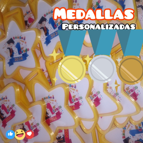 Medallas Personalizadas Fabricadas En Impresion3d