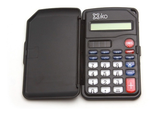 Imagen 6 de 6 de Calculadora Portatil De Bolsillo Con Tapa 8 Digitos