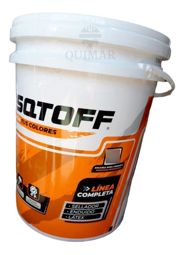 Imagen 2 de 7 de Latex Interior Exterior Prof. X 20 L Lusqtoff Llint20-8