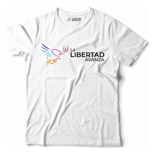 Remera Javier Milei La Libertad Avanza 6 Dtg Premium