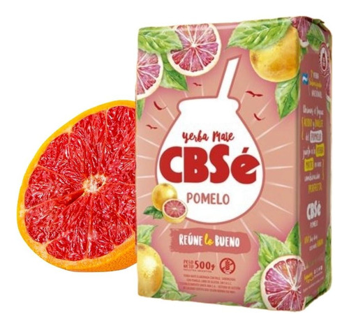 Yerba Mate Cbse Pomelo 500g