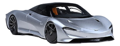 Mclaren Speedtail Supernova Silver A Escala De Colección