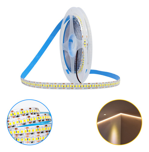 Kit C/ 12x Fita Led 2835 5m 240 Leds/m Luz Branco-quente Tensão De Operação W