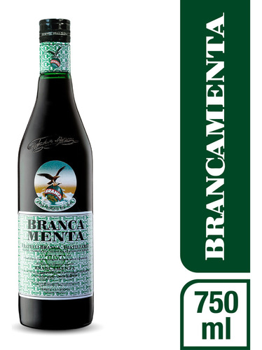 Fernet Branca Menta 750ml Botella