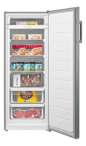 Freezer Vertical 196l 2 Em 1 Inverter Prata Midea | Parcelamento