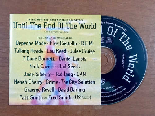 Cd Until The End Of The World (1991) Soundtrack Europa R3