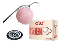 Comprar Preservativo Olo Con Perlas Vibratorias, Pequeño Y Delgado
