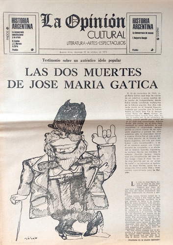 José María Gatica Las Dos Muertes 1972 El Mono Boxeador (Usado)