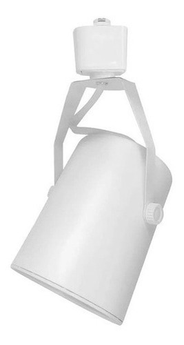 Imagem 2 de 6 de Spot Para Trilho Branco P/ Lâmp. Par20 Mb/nordecor S33006