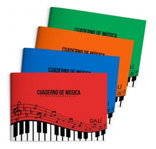 Cuaderno 20 Hs Musica (pentagramal) Flaber 