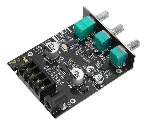 Placa Amplificadora De Potencia Bt 5.0 2.0 Canales 2x50w Bas