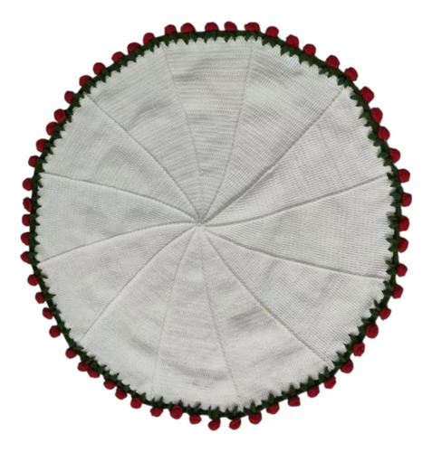 Ll Kit Crochet Manta Flores Juego Tejido Tejido