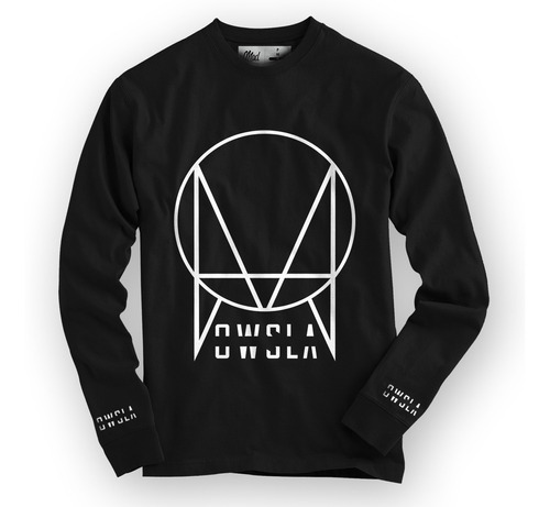 Manga Longa Camiseta Blusa Owsla Skrillex Musica Eletronica