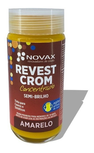 Tinta Para Couros E Sintéticos Novax 90ml - Varias Cores