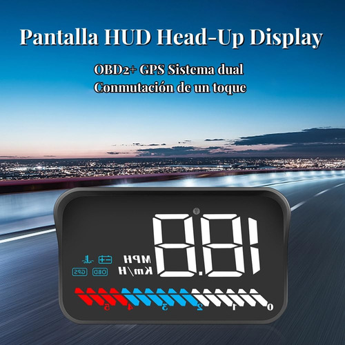 Automotive Hud Heads Up Display, Gm Flat Panel Display, Obd