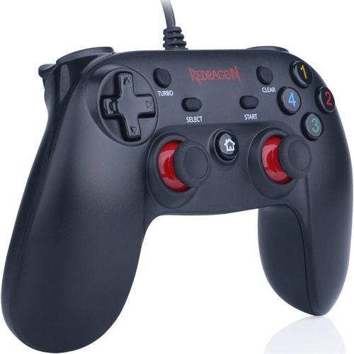 Joystick Redragon Saturn G807 Usb Pc Ps3 Vibración Gamepad *