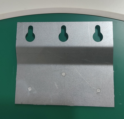 Soporte Sistema Para Colgar Espejos, Cuadros, Alacenas Plateado