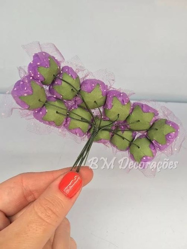 Imagem 4 de 5 de 8 Pacotes De 144 Mini Rosas De Eva - Uma Cor Por Pacote