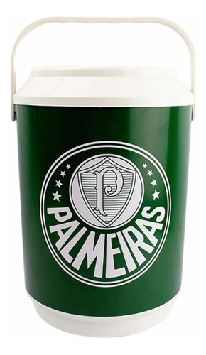 Cooler Térmico Do Palmeiras Oficial - Para 10 Latas 