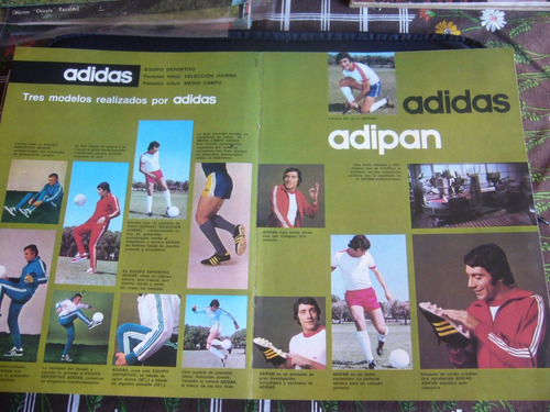 Brindisi Y Carrizo Huracan River / Publicidad adidas 1972