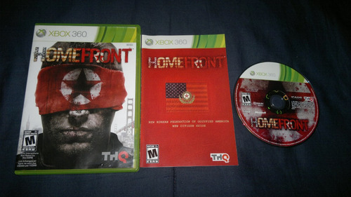 Homefront Completo Para Xbox 360,excelente Titulo,checalo