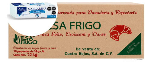 Margarina Ilsa Frigo Danés Caja 10 Kg 