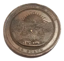 Comprar Medalla Puerto La Plata (podesta Y H) 1890 - Numismatica