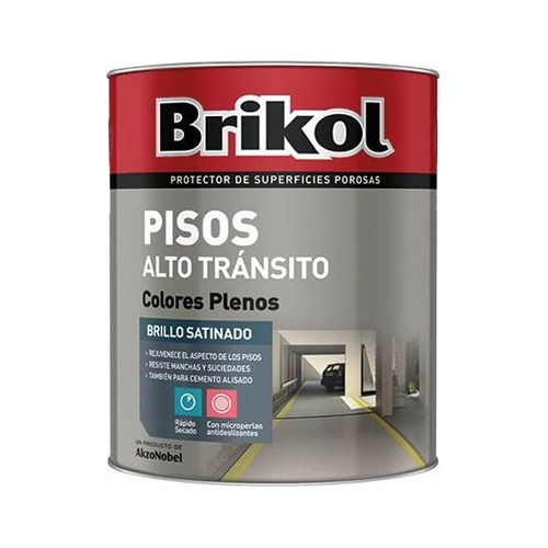 Brikol Impermeabilizante Para Pisos - Alto Tránsito 1 Lt