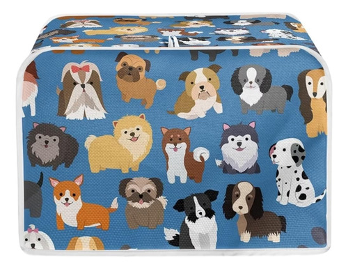 Upetstory 4 Slice Toaster Cover Puppy Dog Bread Toaster Oven