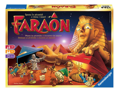 Faraón Divertido Juego De Mesa Familiar Ravensburger