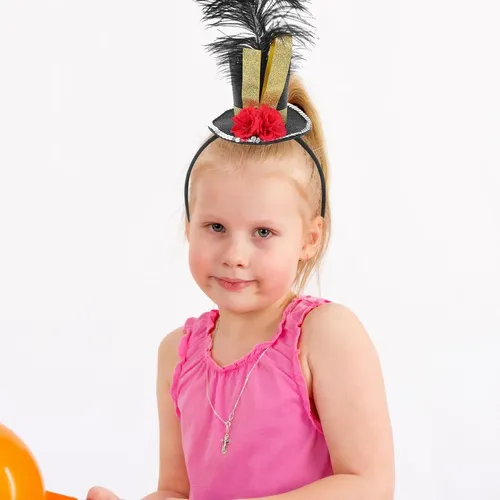 Diadema De Sombrero Mini Con Lentejuelas Para Cabello Diadema De Sombrero Mini Con Lentejuelas Para Cabello
