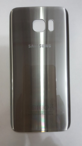 Tapa Trasera Original Samsung Galaxy S7 Edge Color Plata