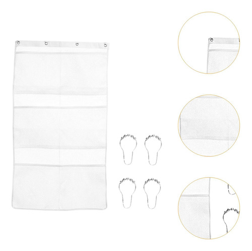 Organizador De Juguetes De Baño De Malla, Organizador De