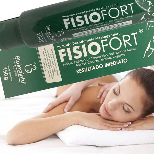 Pomada Fisiofort Bio Instinto Verde Original 150g