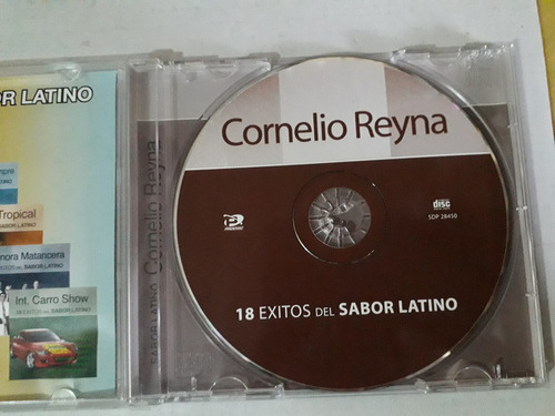 Cornelio Reyna 18 Exitos Del Sabor Latino Cd (Usado)