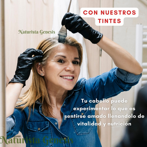 Tinte De Cabello Sin Peróxido Ni Amoniaco Castaño Claro 127