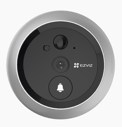 Portero Pantalla Con Mirilla Inteligente Wifi Pir Dp1c Ezviz